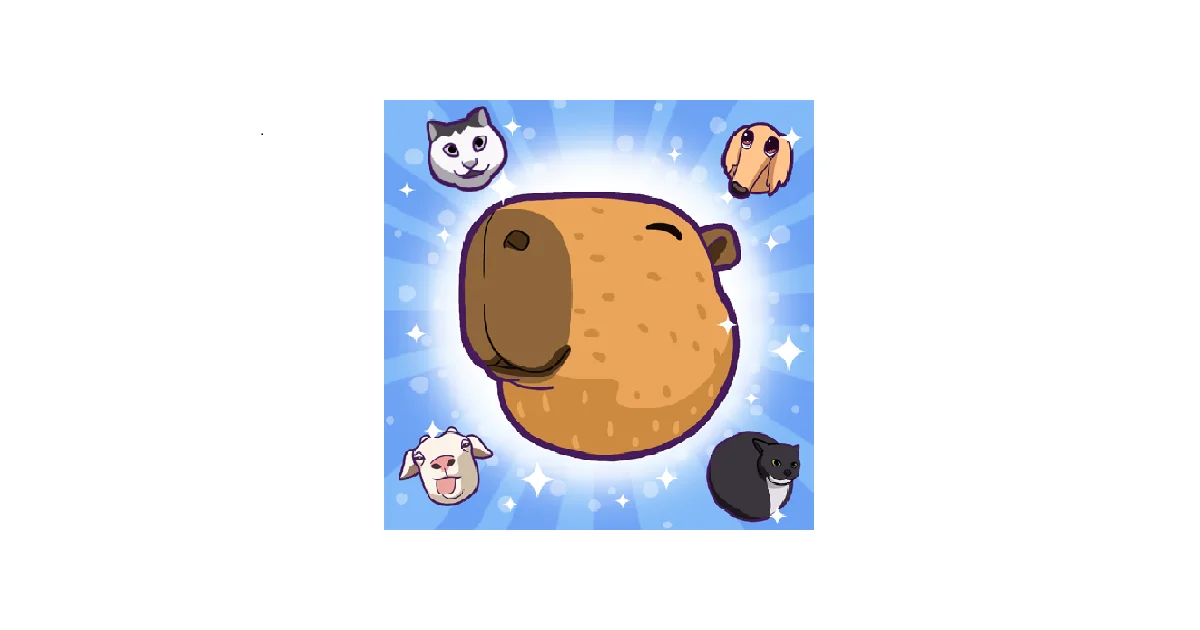 Capy Merge Animal Drop Puzzle